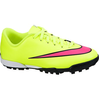 Nike zapatilla fútbol sala Turf Vortex amarillo junior | Deportes Periso. Tienda de equipamiento deportivo