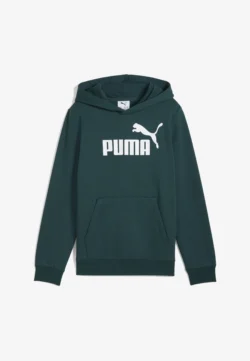 Puma sudadera con capucha verde hombre algodón